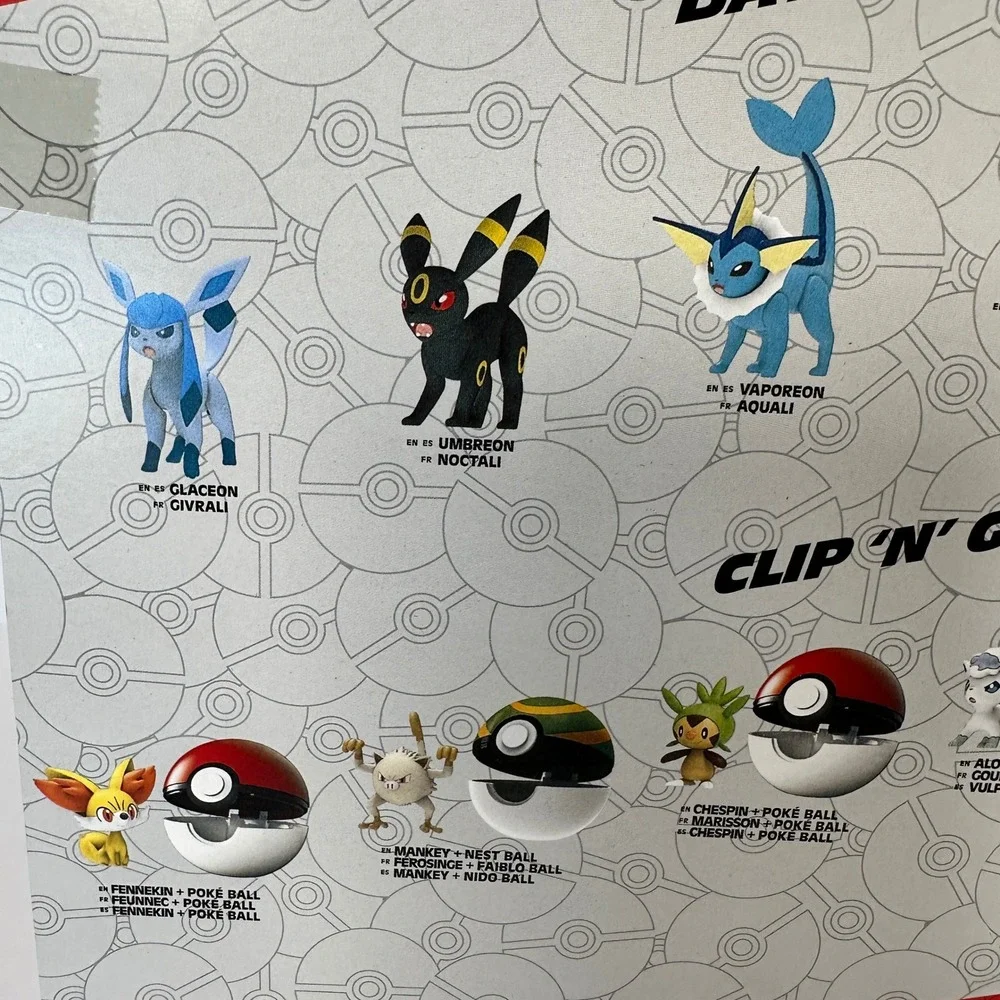 Pokemon Battle Figure Multi-Pack Kids 10 Figures Multicolor Pikachu Electivire‎